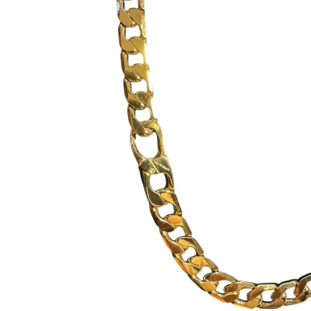 Oma the Label Gold Curb Chain Necklace